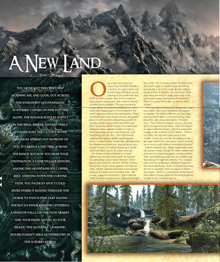 Elder Scrolls V: Skyrim, The - Game Informer 02/2011. Перевод статьи о TES V.